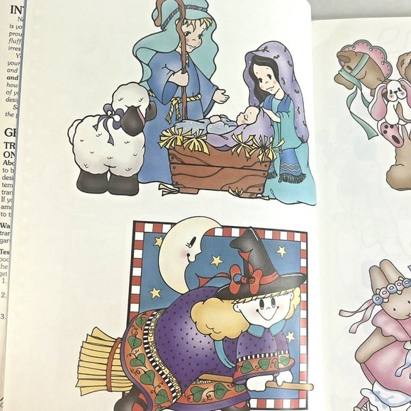 1995 Leisure Arts Daisy Kingdom Iron On Transfers Book Patterns Crafts Applique - Picture 8 of 16